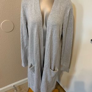 Long Gray cardigan